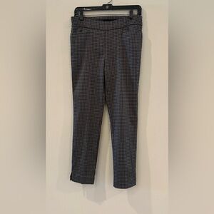 Chico’s Size 0 US Size 4 So Slimming Brigitte Bullseye Slim Leg Pants NWOT